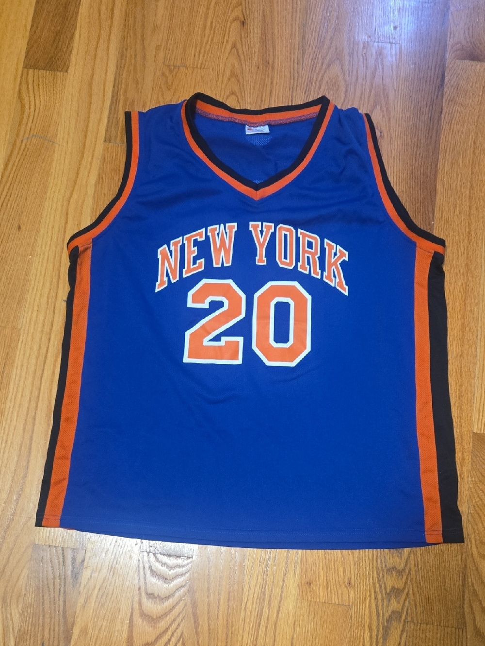 Nba New York Knicks Allan Houston Jersey.  One Size Fits Most.